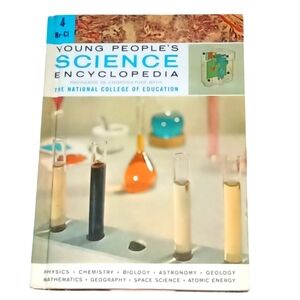 🦜 2/$10 Young People's Science Encyclopedia. Volume 4.